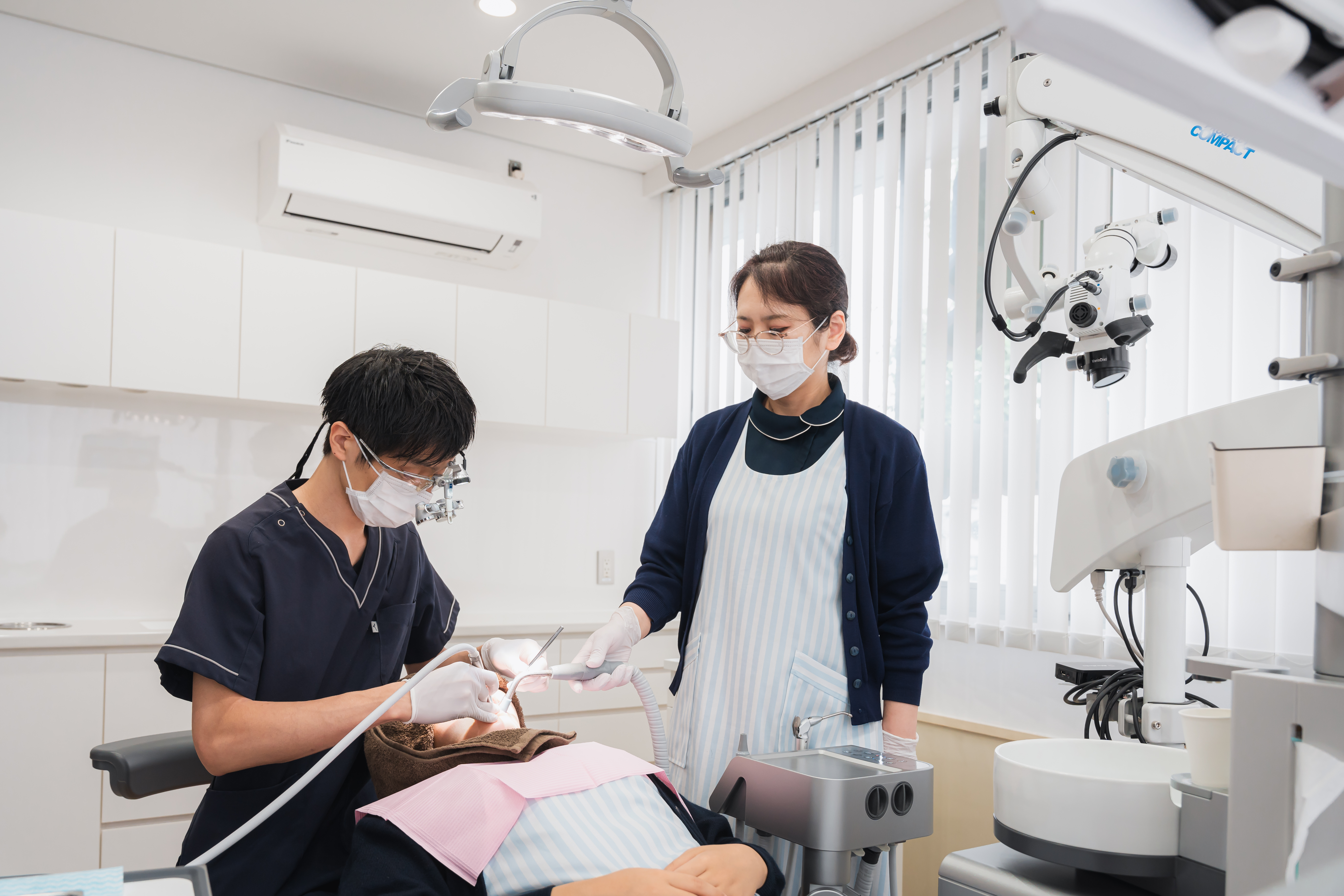 幅広い診療が可能